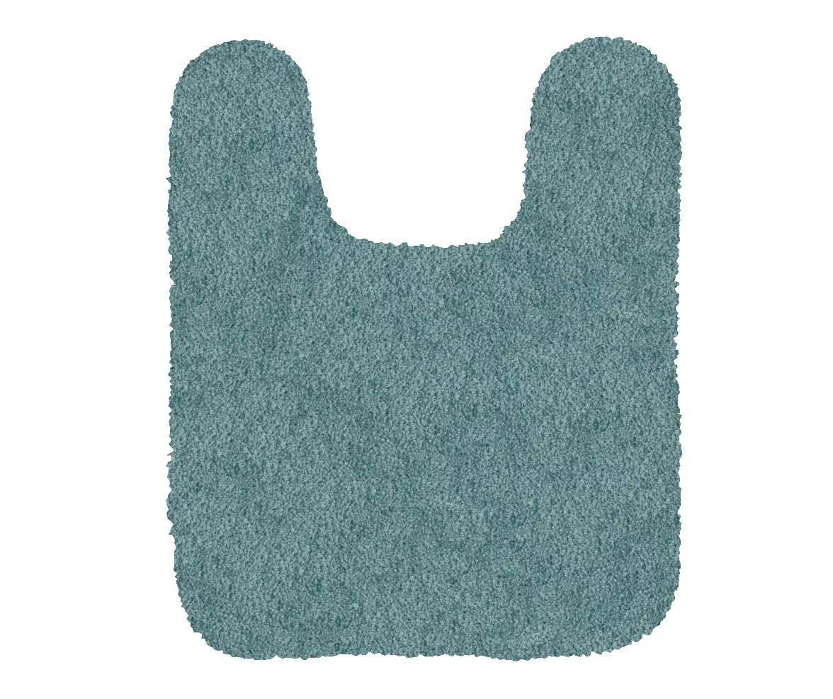Mohawk Royal Spa Blue Contour Bath Rug Big Lots