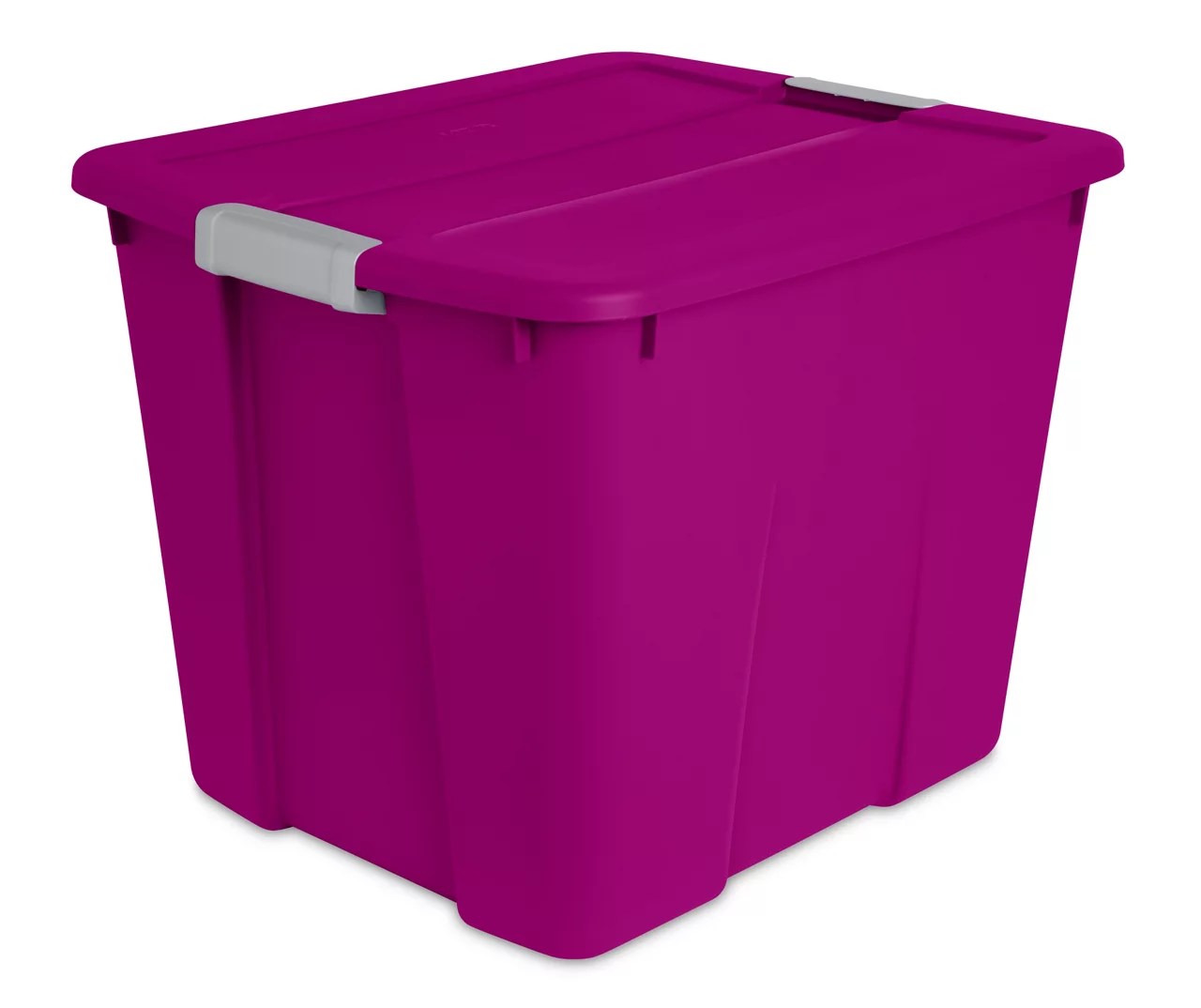 Sterilite Fuchsia 20Gallon Storage Tote Big Lots