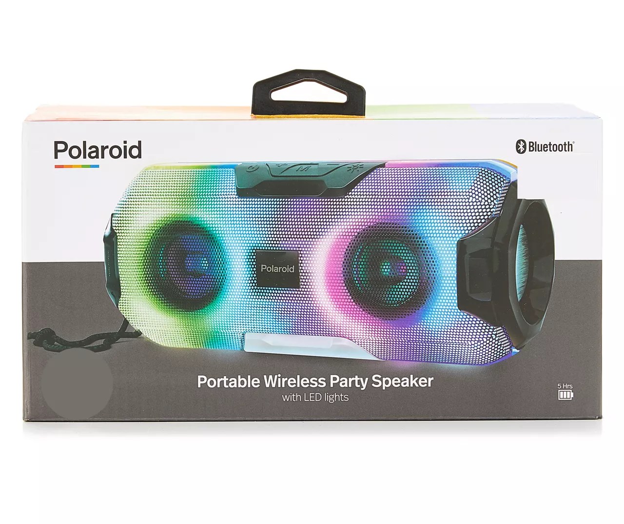 Polaroid Portable Double Barrel LED Bluetooth Speaker Big Lots