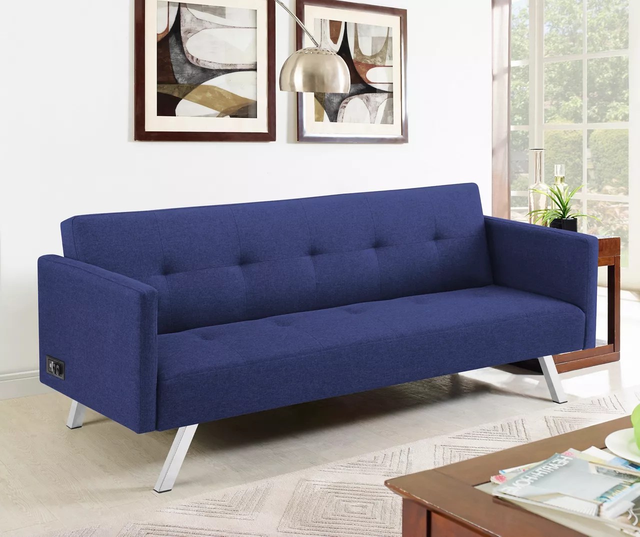 Navy Blue Sofa Bed Canada Matttroy