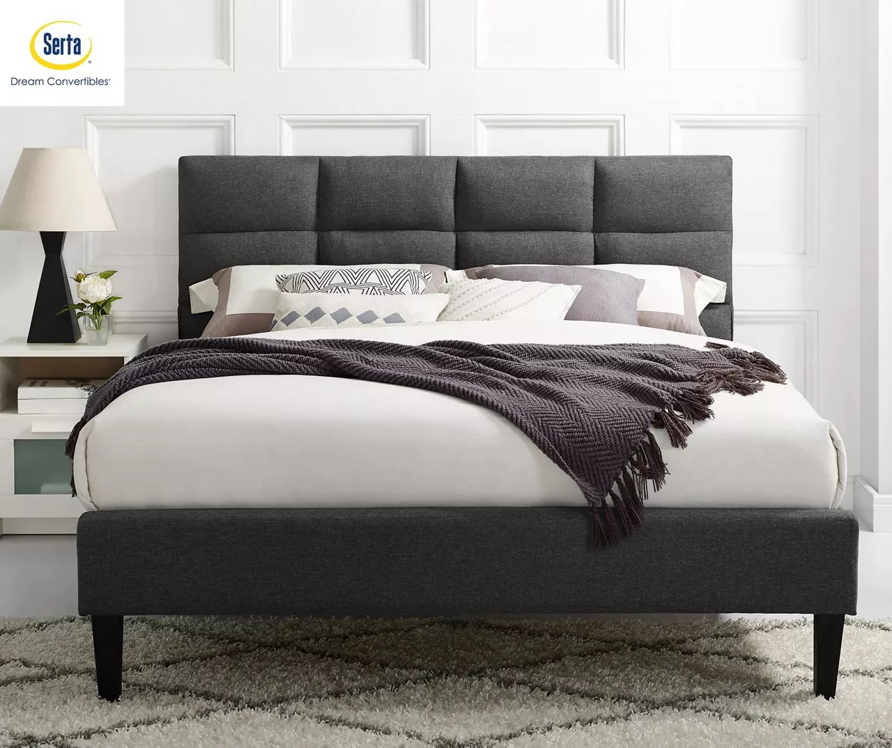 Serta Serta Orson Upholstered Bed Big Lots