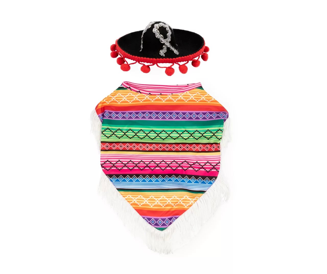 Simply Dog Pet Large Poncho & Sombrero Costume Set Big Lots