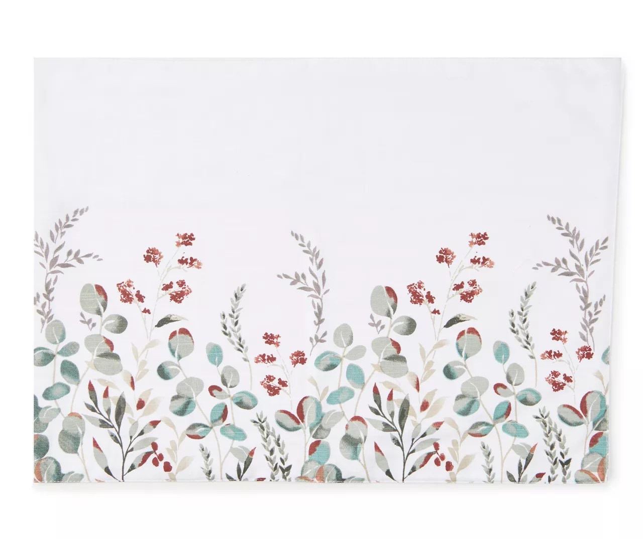 Broyhill White & Green Eucalyptus Print Placemat Big Lots