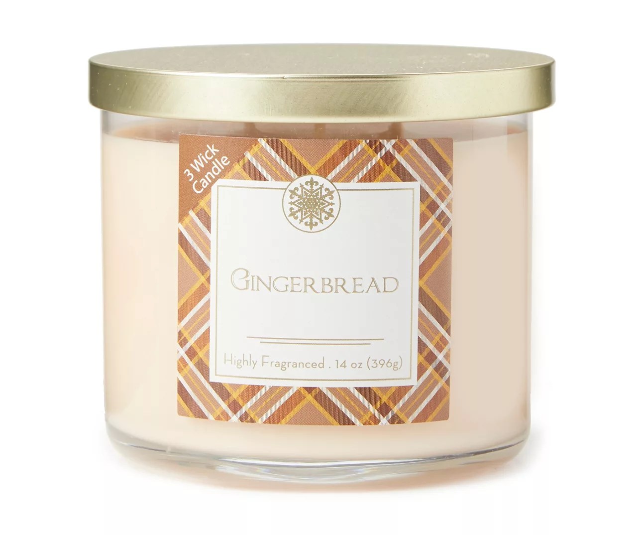Winter Wonder Lane Gingerbread 3Wick Jar Candle, 14 Oz. Big Lots