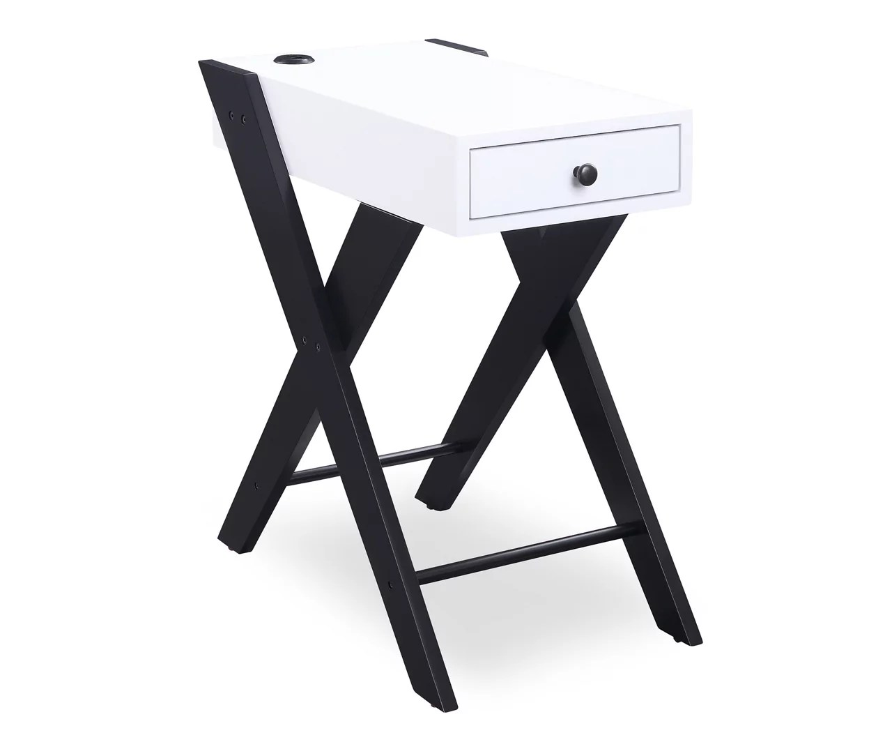 Acme Fierce Side Table With USB Ports Big Lots
