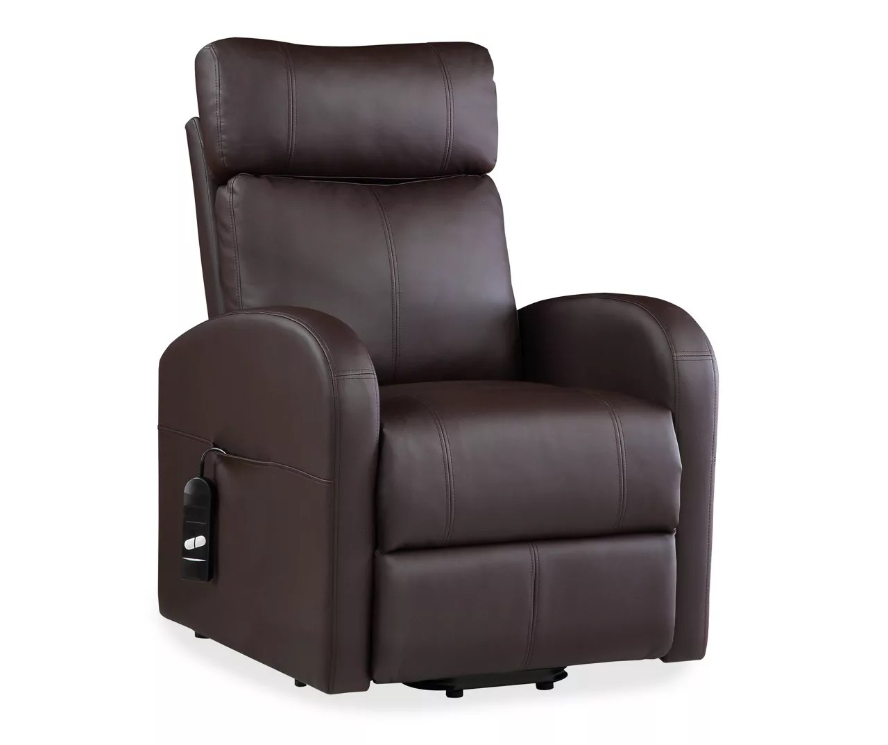Acme Ricardo Brown Faux Leather Power Lift Recliner Big Lots