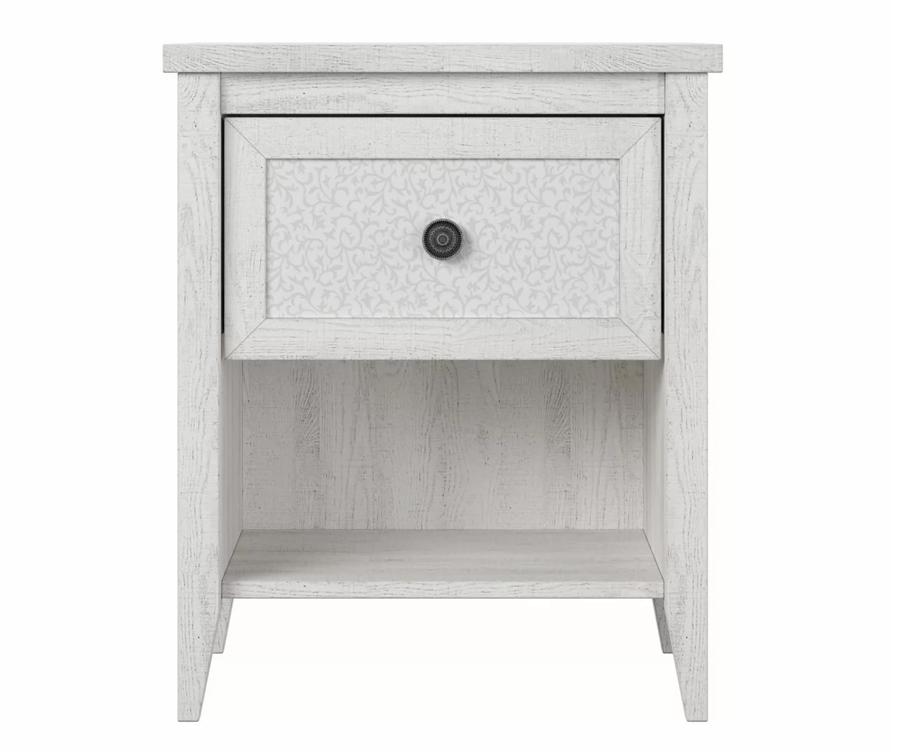 Chelsea White 1Drawer Wood Nightstand Big Lots