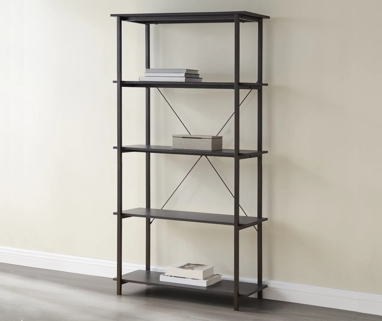Real Living Real Living Rustic 5Shelf Bookcase Big Lots