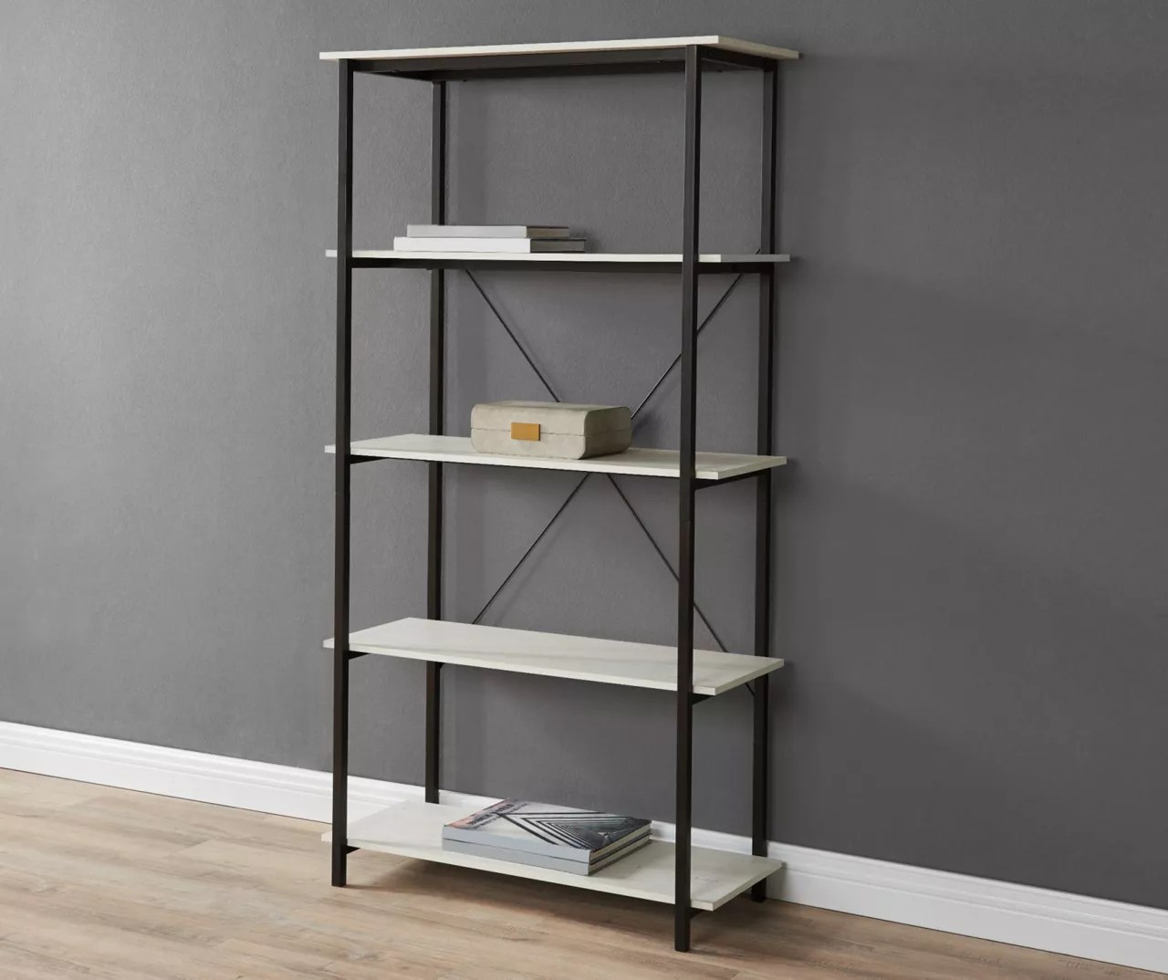 Real Living Real Living Rustic 5Shelf Bookcase Big Lots