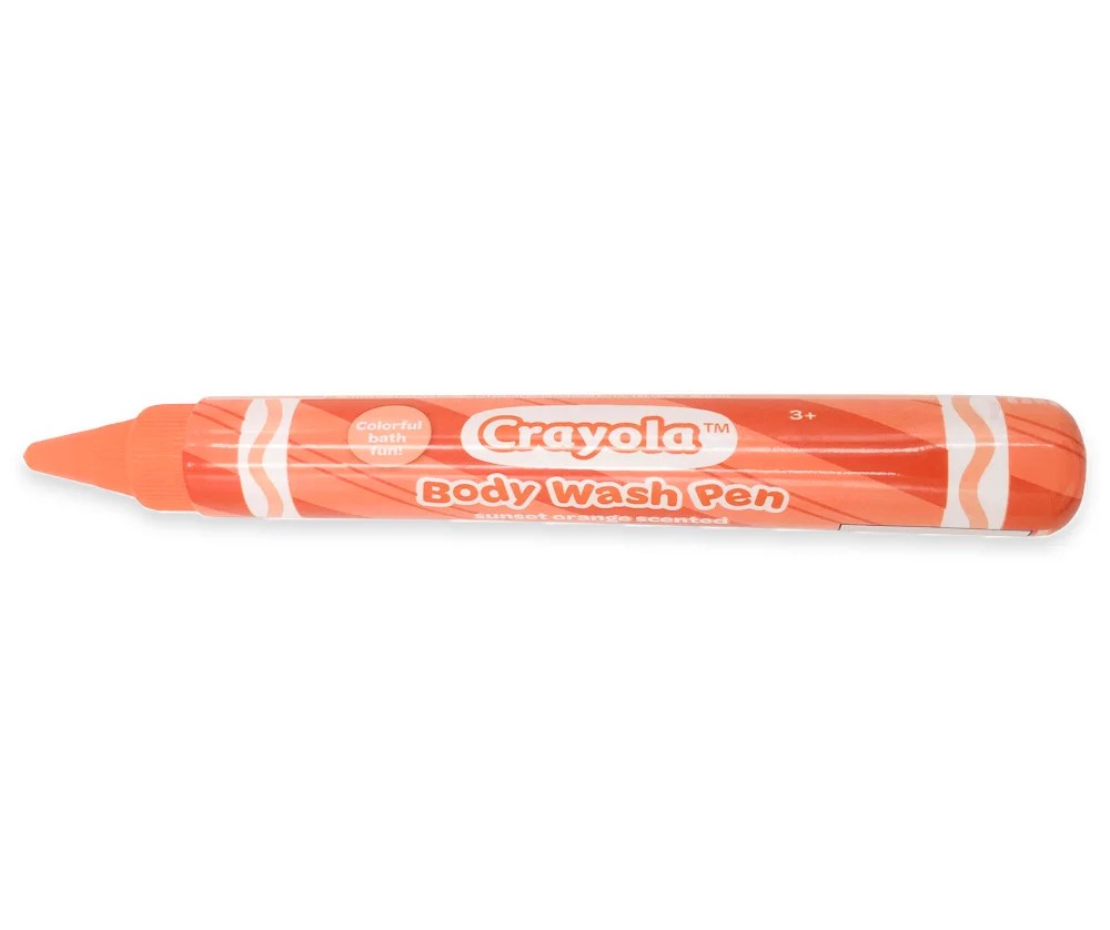 Crayola Sunset Orange Pen Scented Body Wash Big Lots