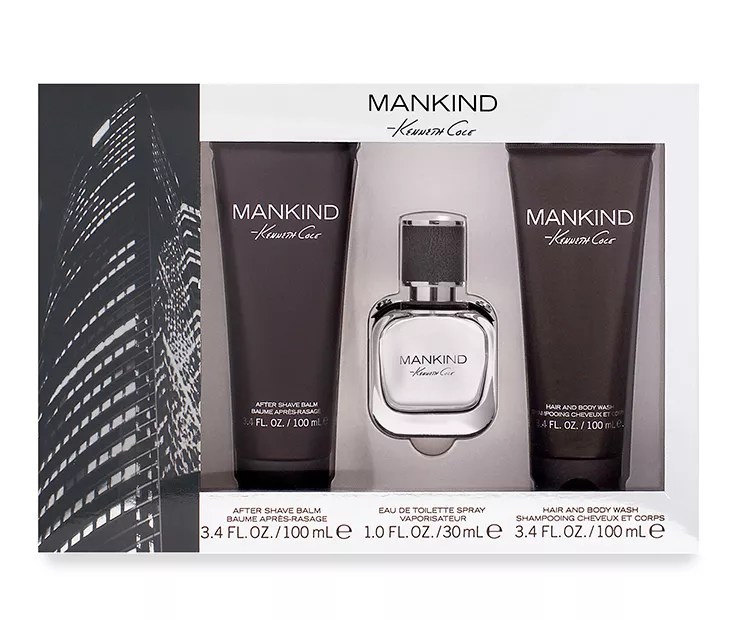 Cole Men's Mankind 3Piece Bathroom Body Care Gift Set Big Lots