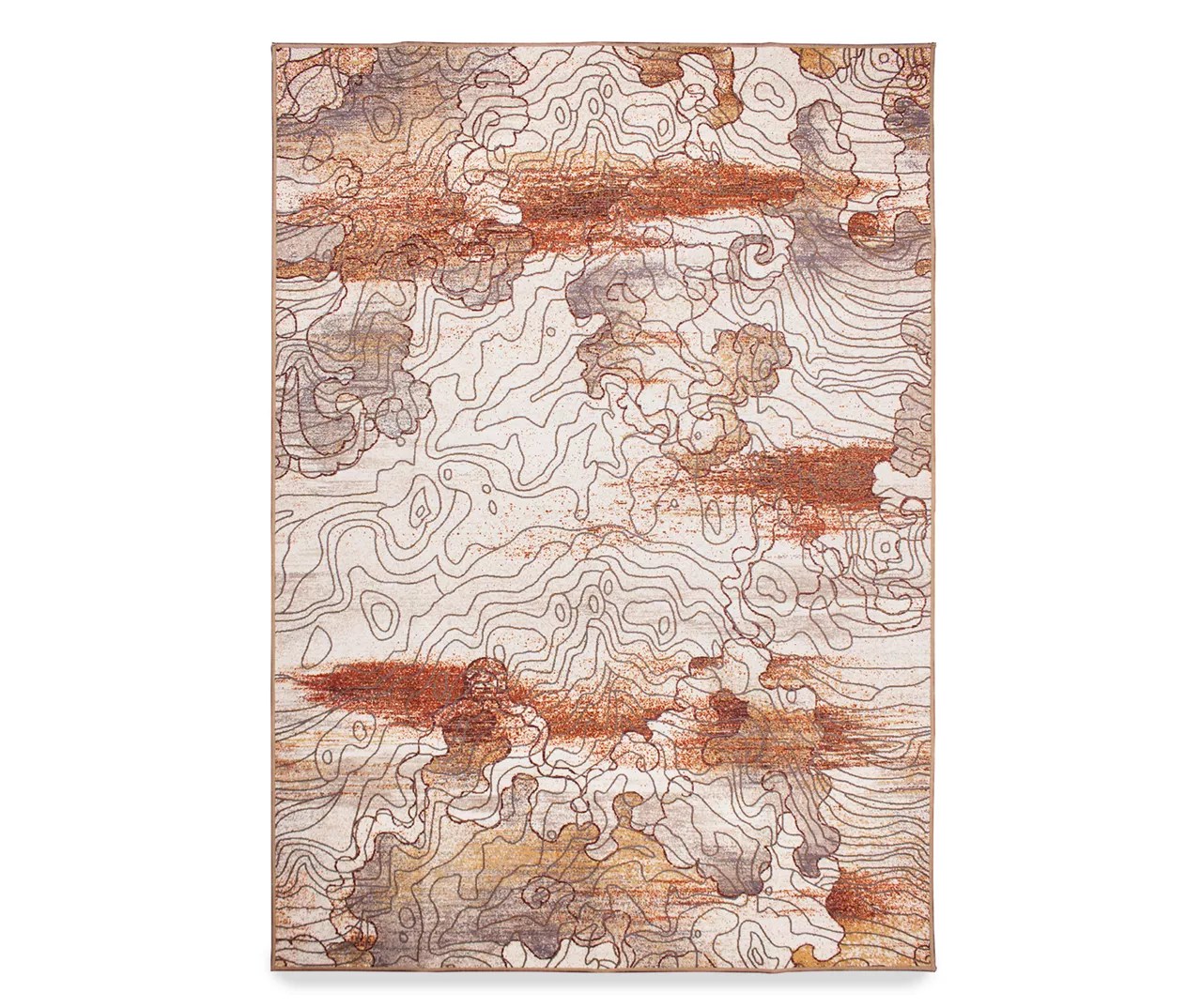 My Magic Carpet Vienna Abstract Washable Area Rug Big Lots