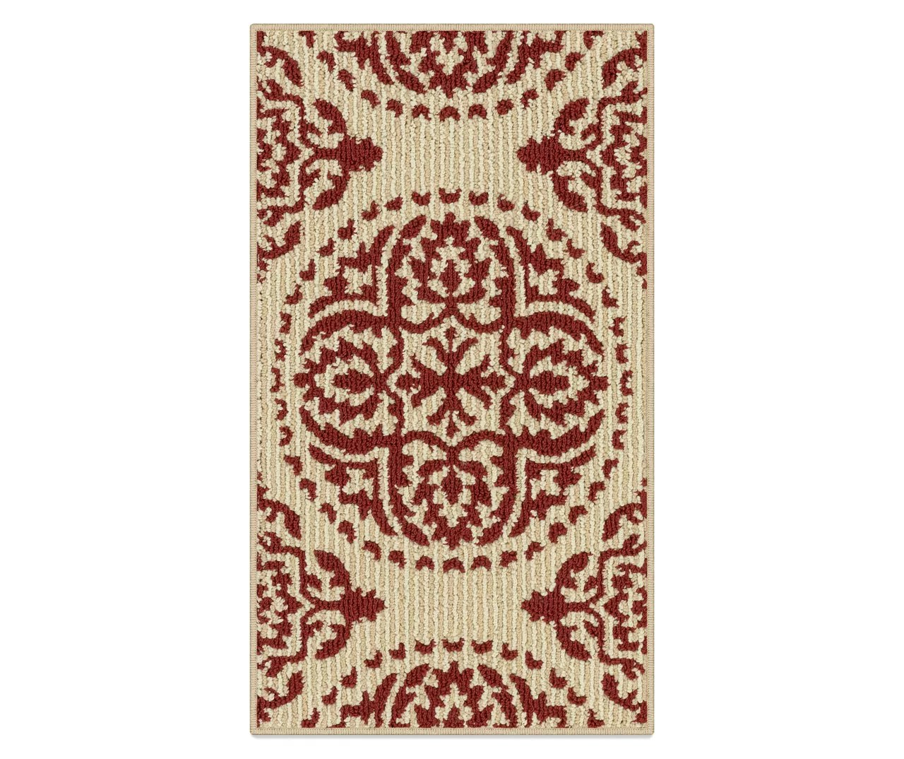 Broyhill Broyhill Red & White Medallion Area Rug Big Lots