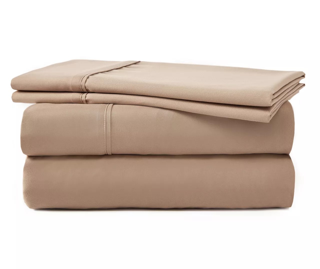 Serta Perfect Sleeper Tan California King 4Piece Microfiber Sheet Set