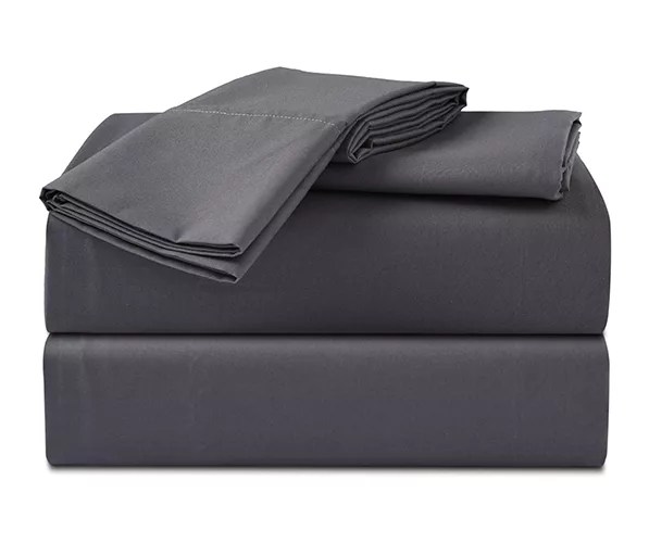 Serta Perfect Sleeper Charcoal Microfiber Queen 4Piece Sheet Set Big Lots
