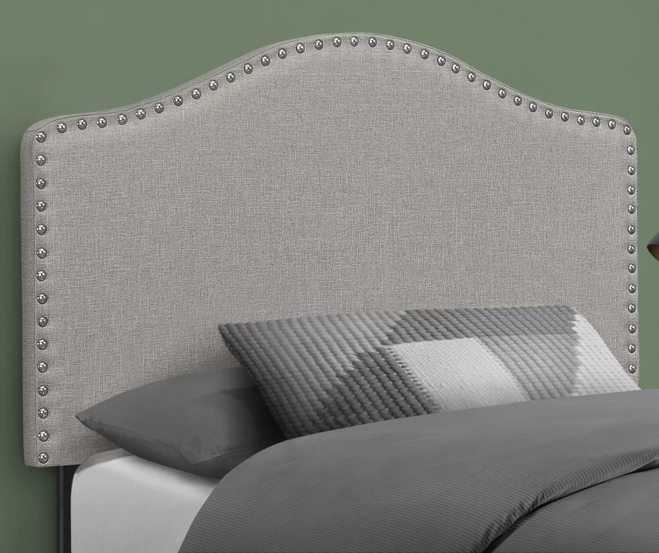 White Linen Upholstered Headboard atelieryuwa.ciao.jp