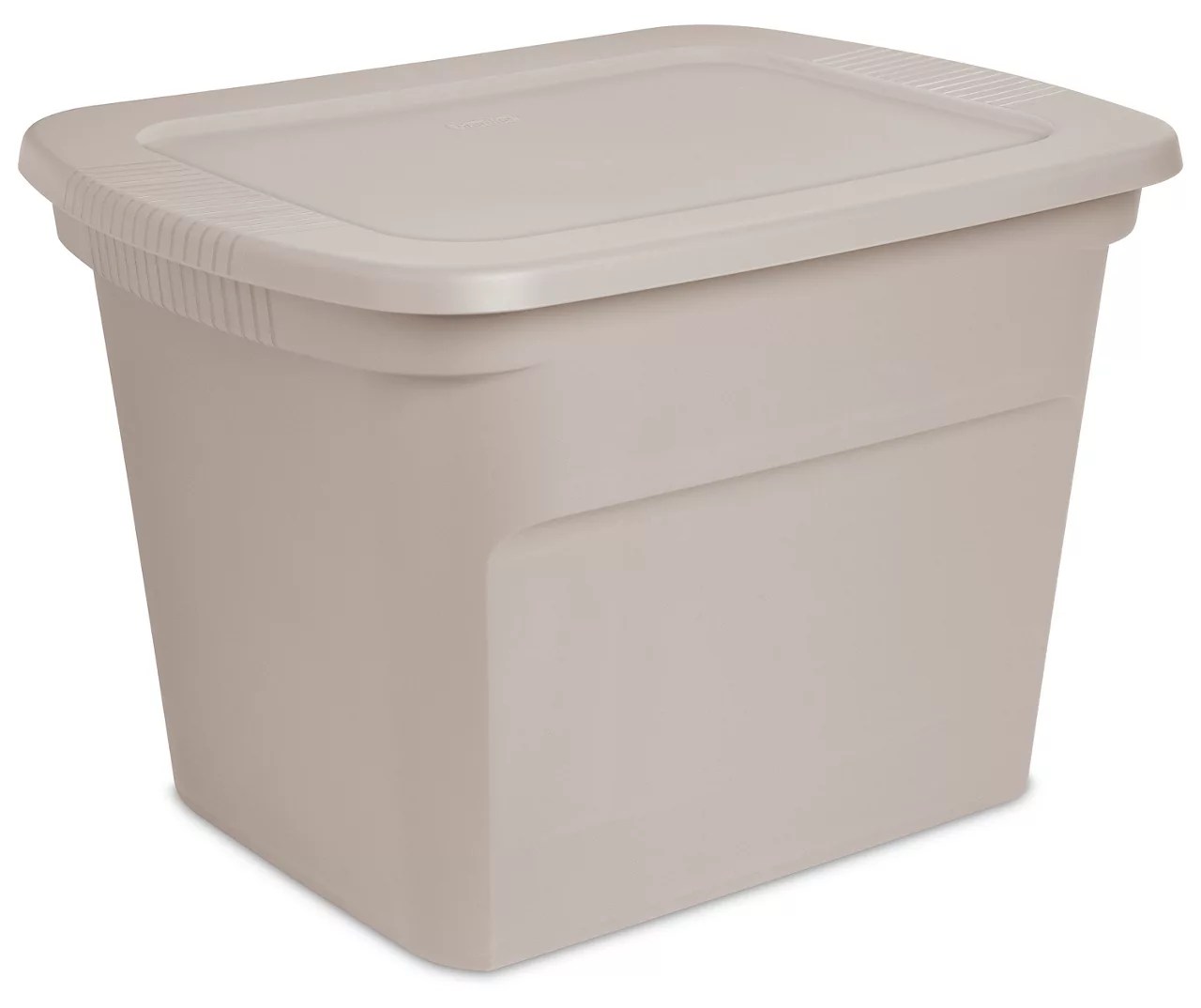 Sterilite Gray Pumice 18Gallon Storage Tote Big Lots