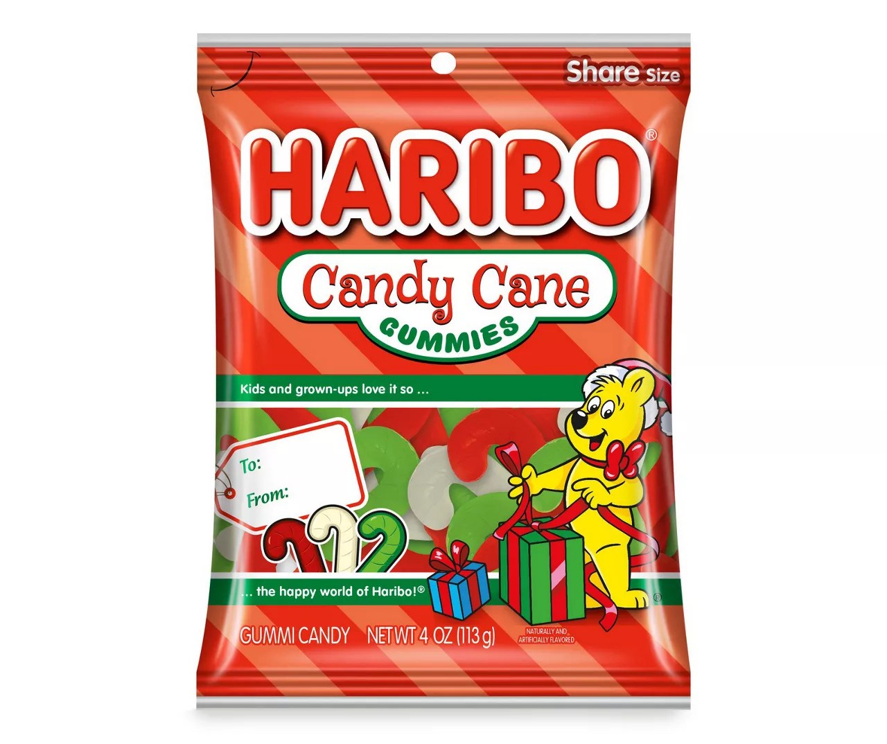 Haribo Candy Cane Gummies Share Size, 4 Oz. Big Lots