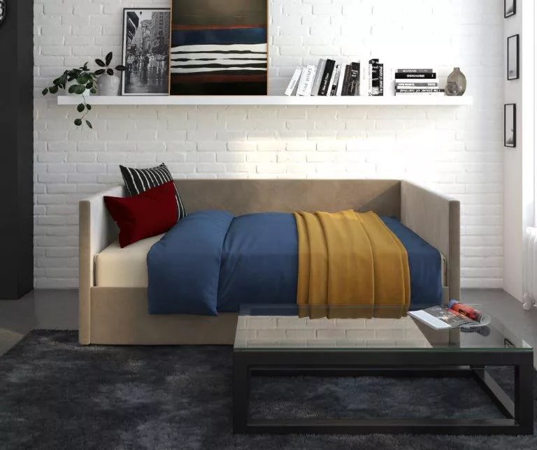 Atwater Living DHP Tallie Urban Full Daybed with Storage Big Lots
