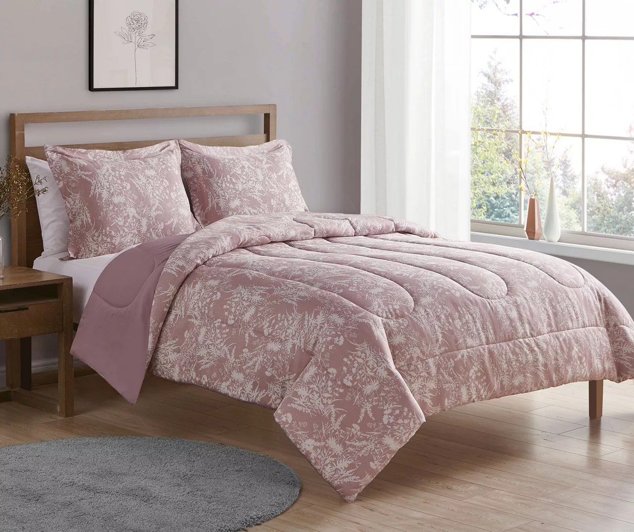 Broyhill Broyhill Home Grown Reversible 3Piece Comforter Set Big Lots