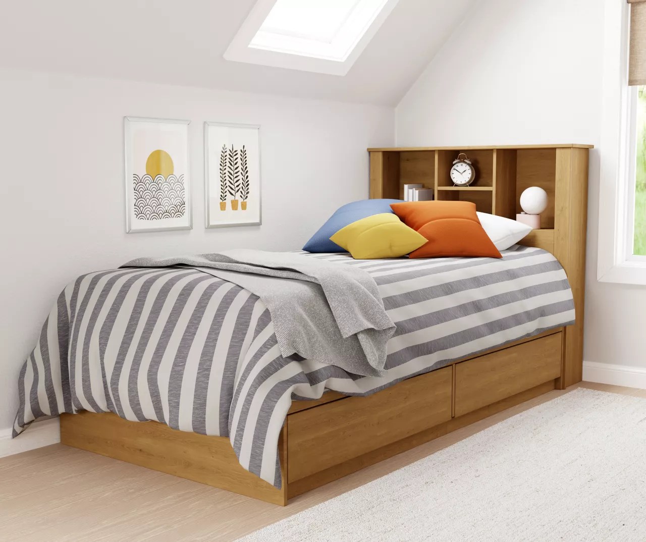 Brookside Brookside Sadie Twin Storage Bed & Headboard Big Lots