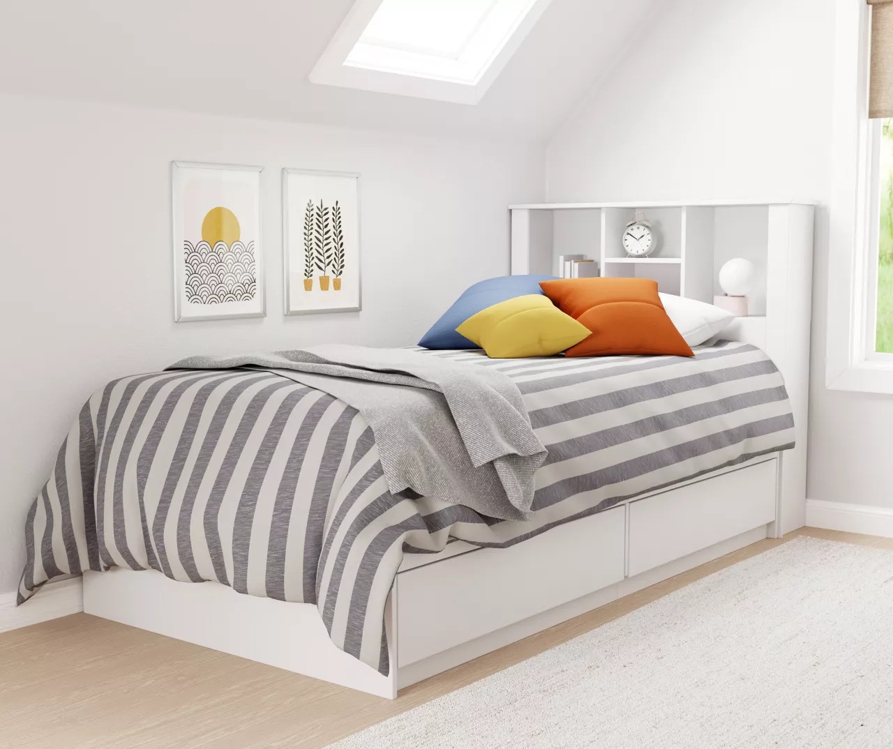 Brookside Brookside Sadie Twin Storage Bed & Headboard Big Lots