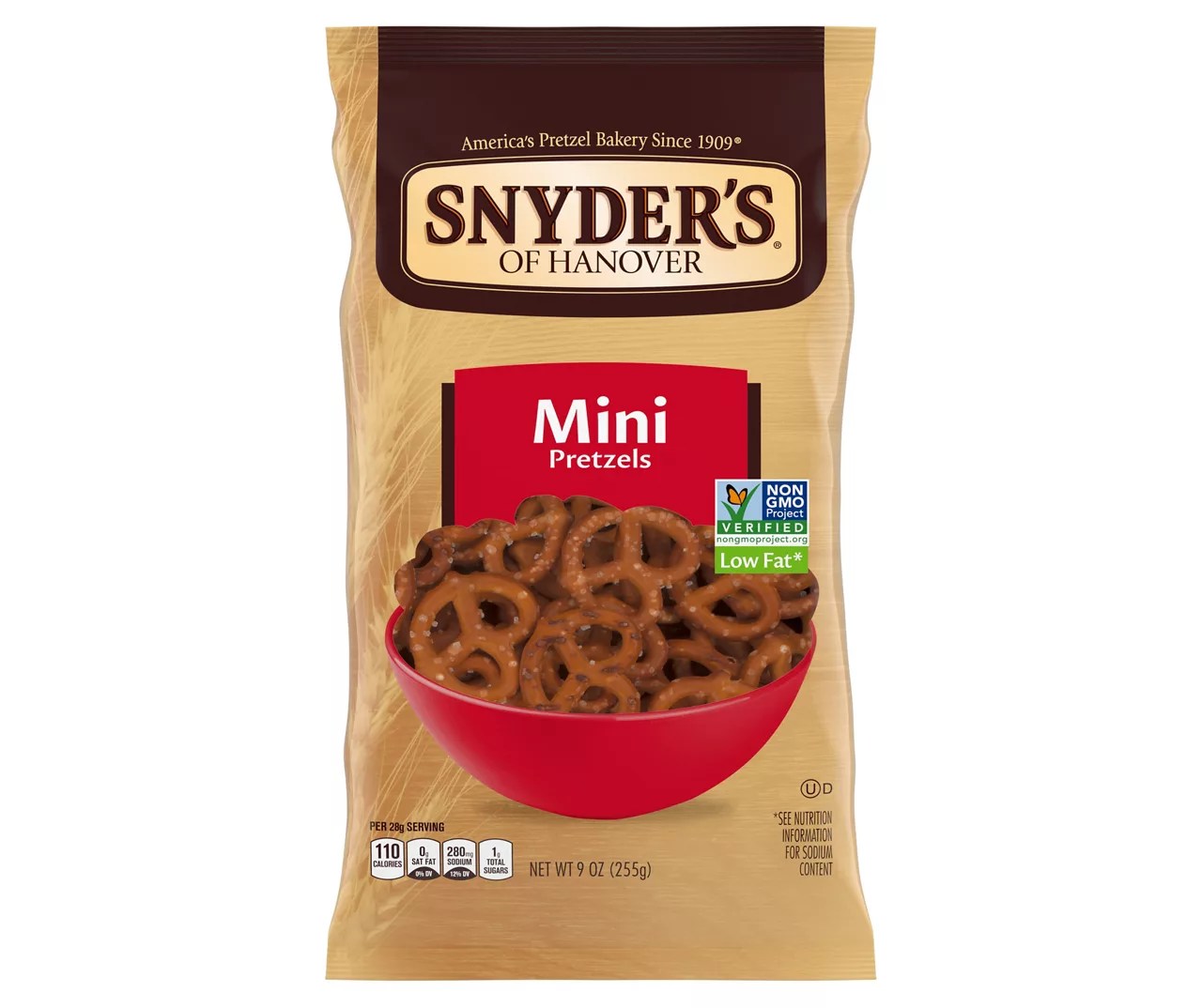 Snyder's Of Hanover Snyder's of Hanover Pretzels, Mini Pretzels, 9 Oz