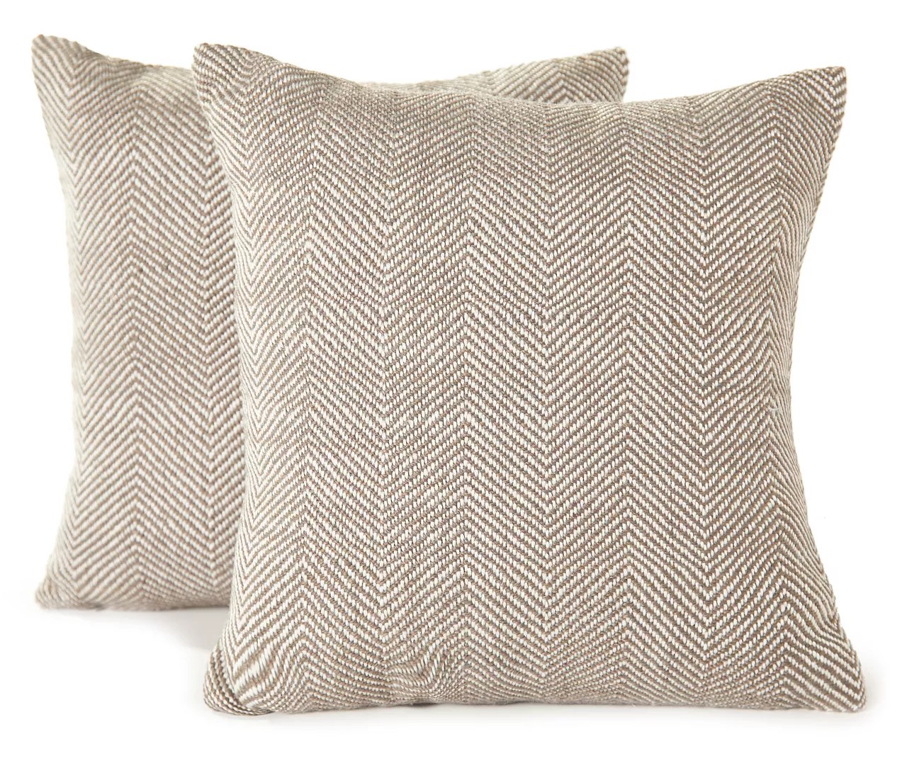 Broyhill Broyhill Herringbone Outdoor Throw Pillows, 2Pack Big Lots