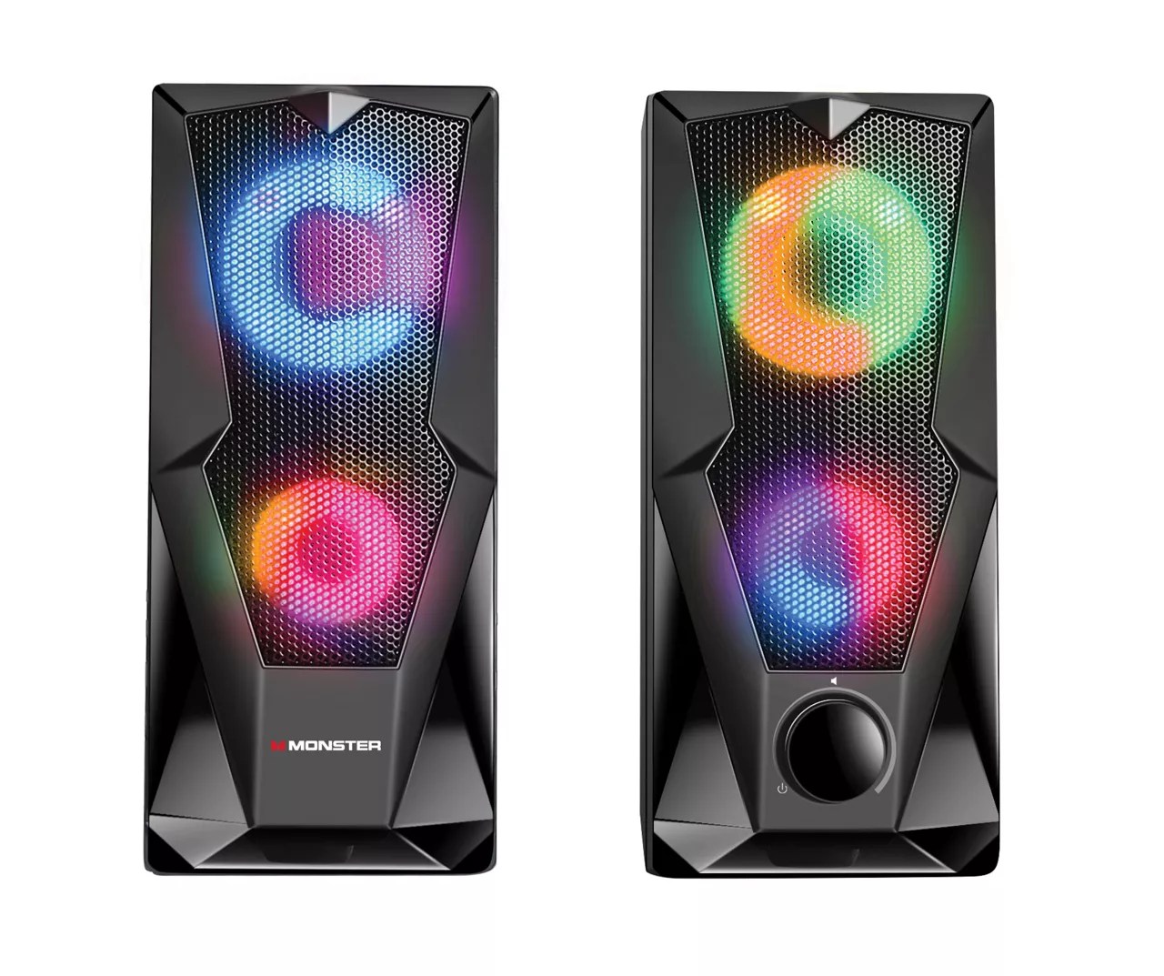 Monster Monster Dual LED PC Gaming Speaker Set Big Lots