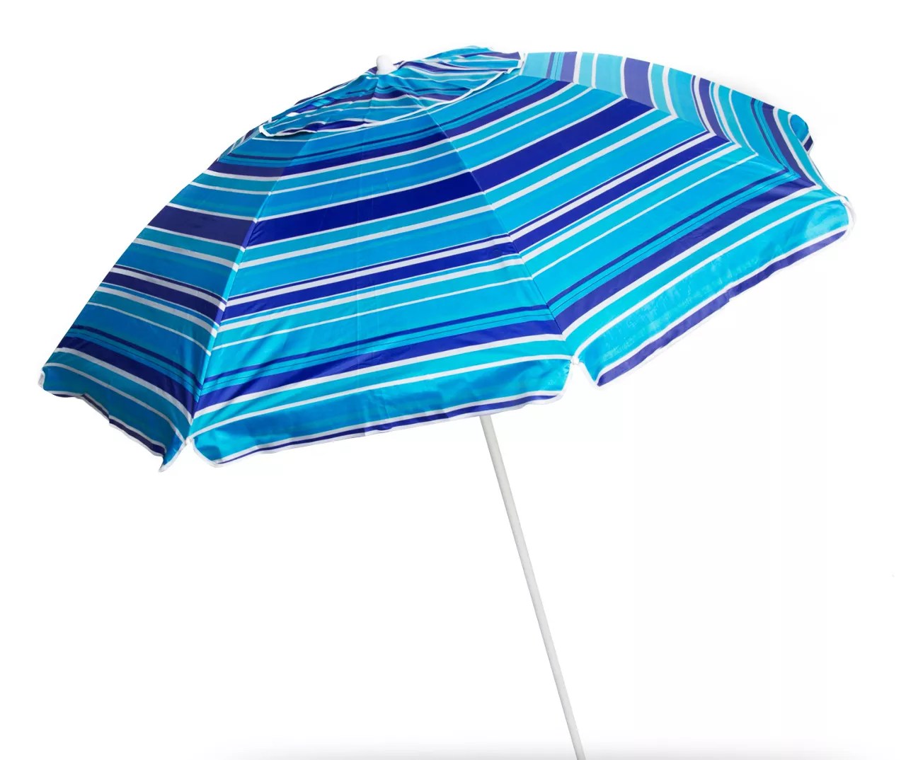 COPA 6' Double Blue Stripe Beach Umbrella Big Lots