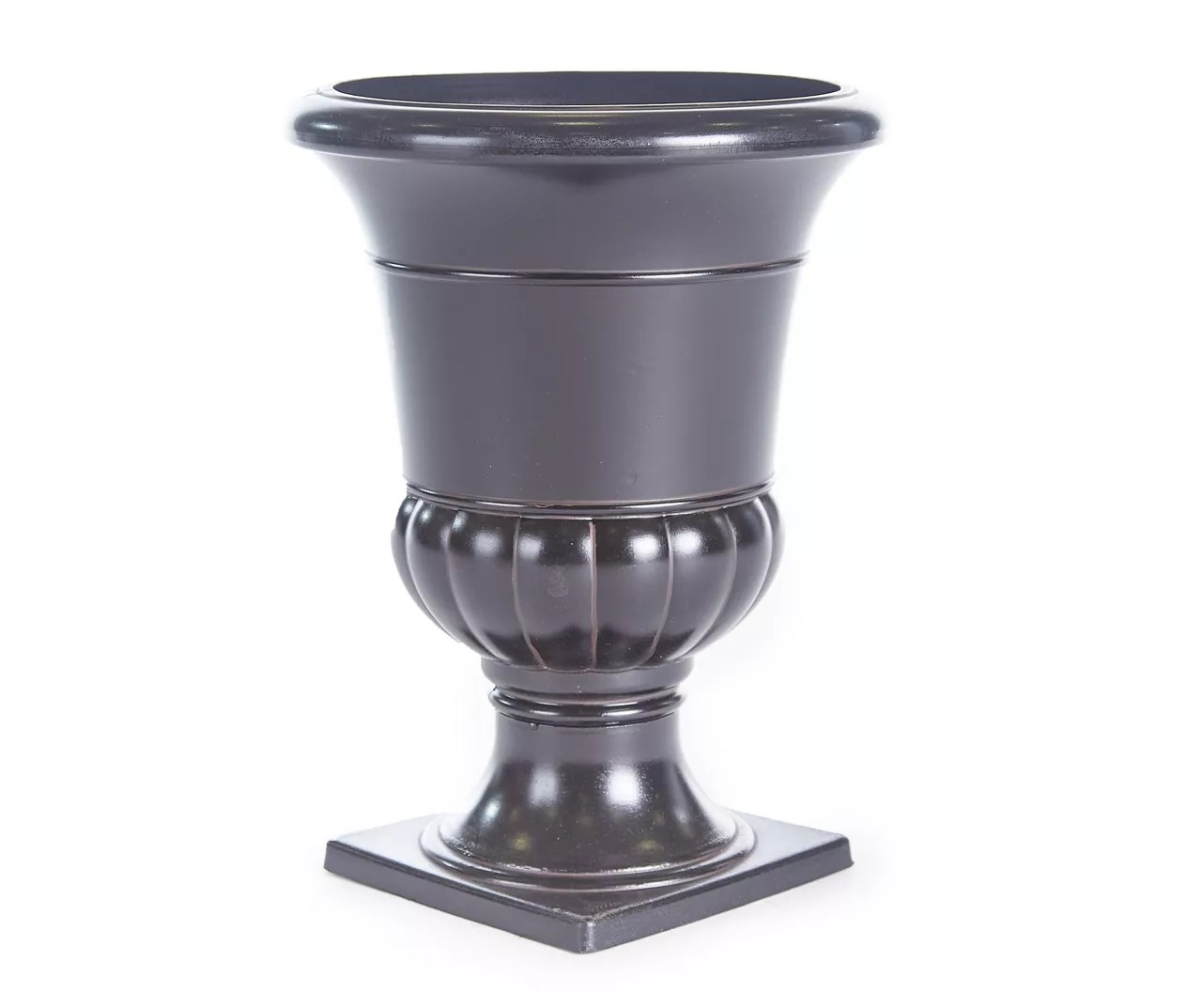 Real Living 17.75" Embossed Plastic Urn Planter Big Lots