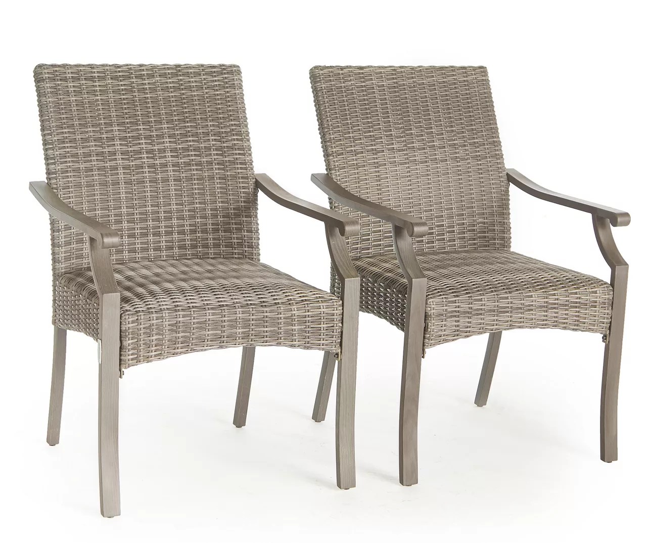 Broyhill Broyhill Sandpointe AllWeather Wicker Patio Dining Chairs, 2