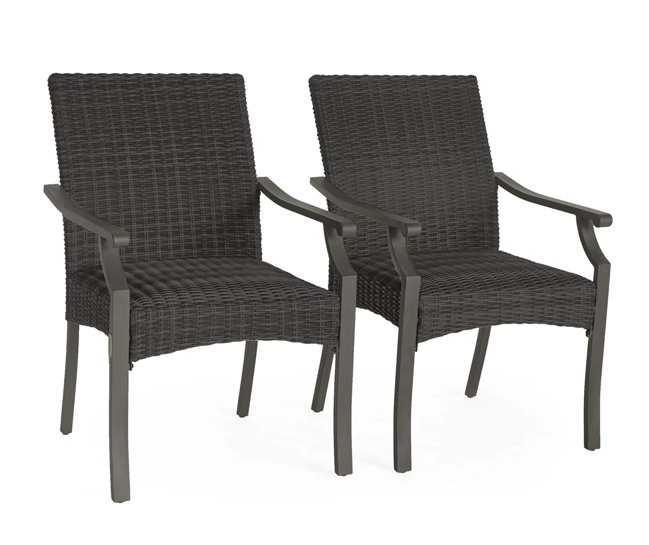 Broyhill Broyhill Sandpointe AllWeather Wicker Patio Dining Chairs, 2