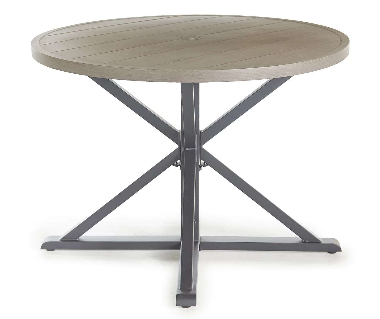 Broyhill Broyhill Sandpointe Steel Round Patio Dining Table Big Lots