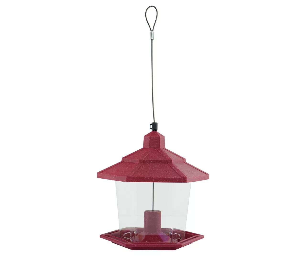 Pennington Red Recycled Ecozebo Bird Feeder Big Lots