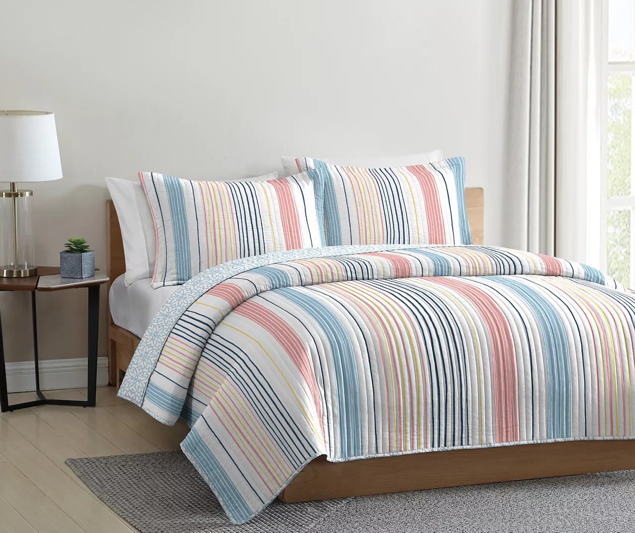 Martha Stewart Everyday Martha Stewart Everyday Evan Coral & Blue