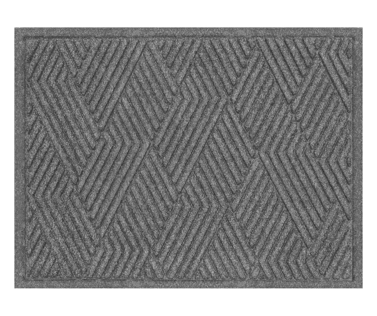 Vanguard Smoke Geometric Texture Doormat Big Lots