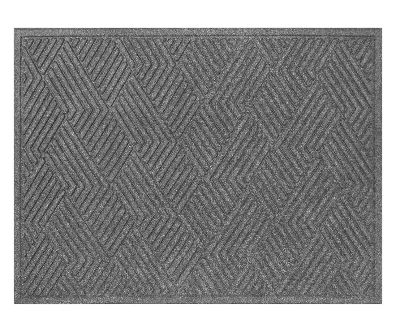 Vanguard Smoke Geometric Texture Doormat Big Lots