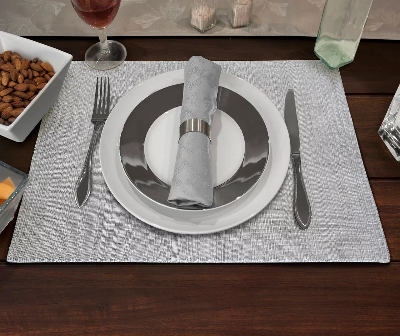 Cuisinart HighRise TextureStripe Placemat, 4Pack Big Lots