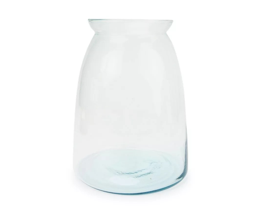 Broyhill Sea Blue Glass Vase Big Lots