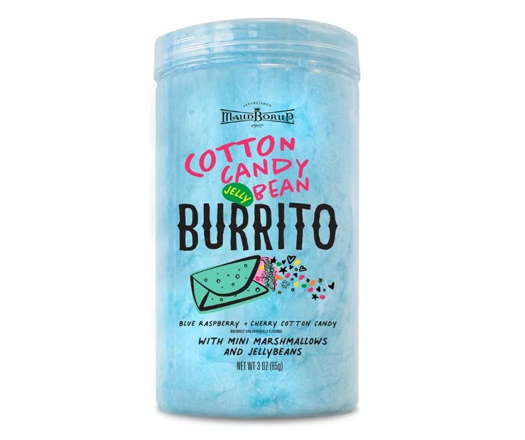 Maud Borup Cotton Candy Jelly Bean Burrito, 3 Oz. Big Lots
