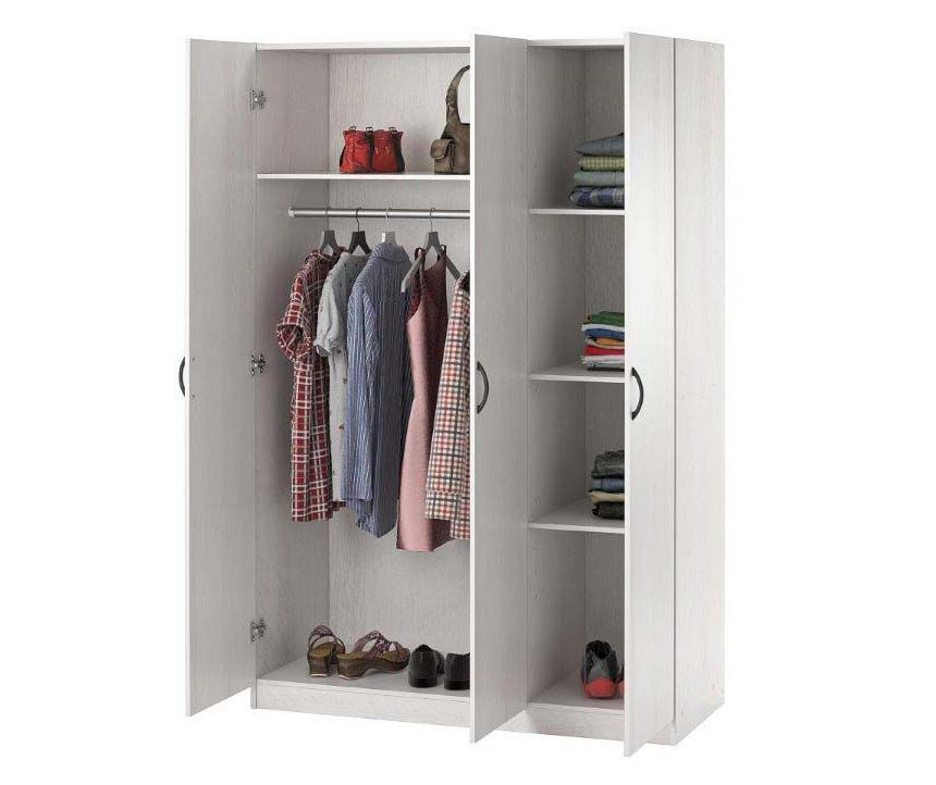 3 Door Wardrobe Closet Big Lots Online boldonauctions.co.uk