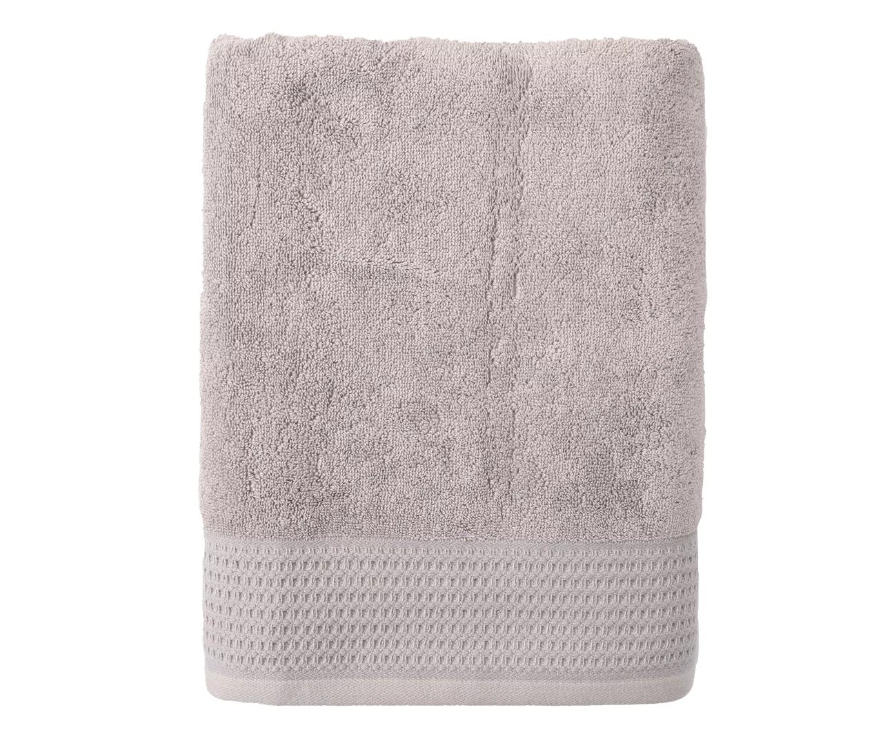 Broyhill Drizzle Gray WaffleAccent Bath Towel Big Lots