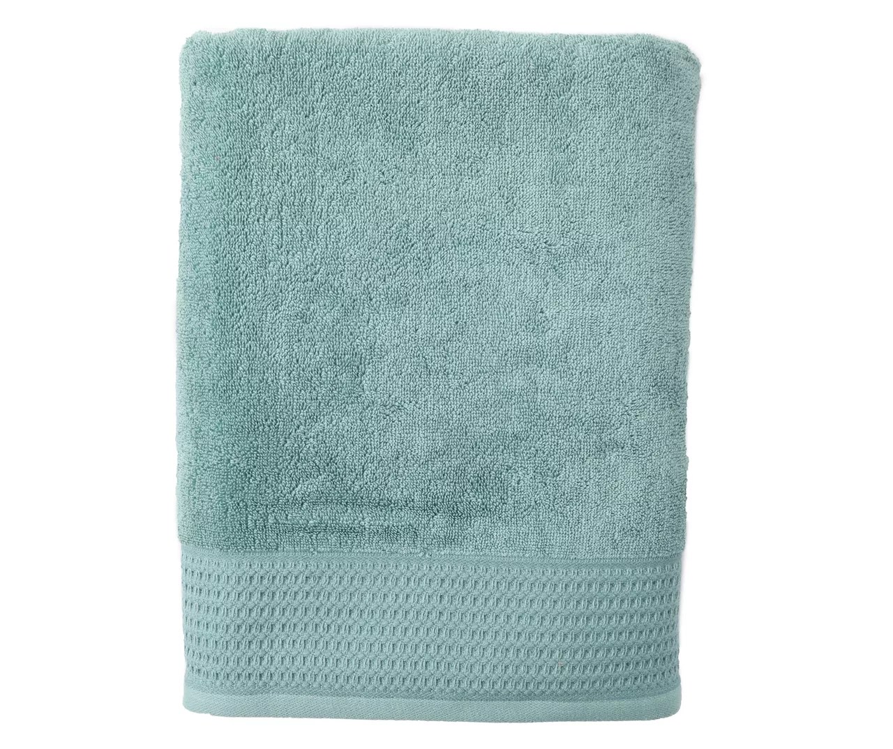 Broyhill Oil Blue WaffleAccent Bath Towel Big Lots