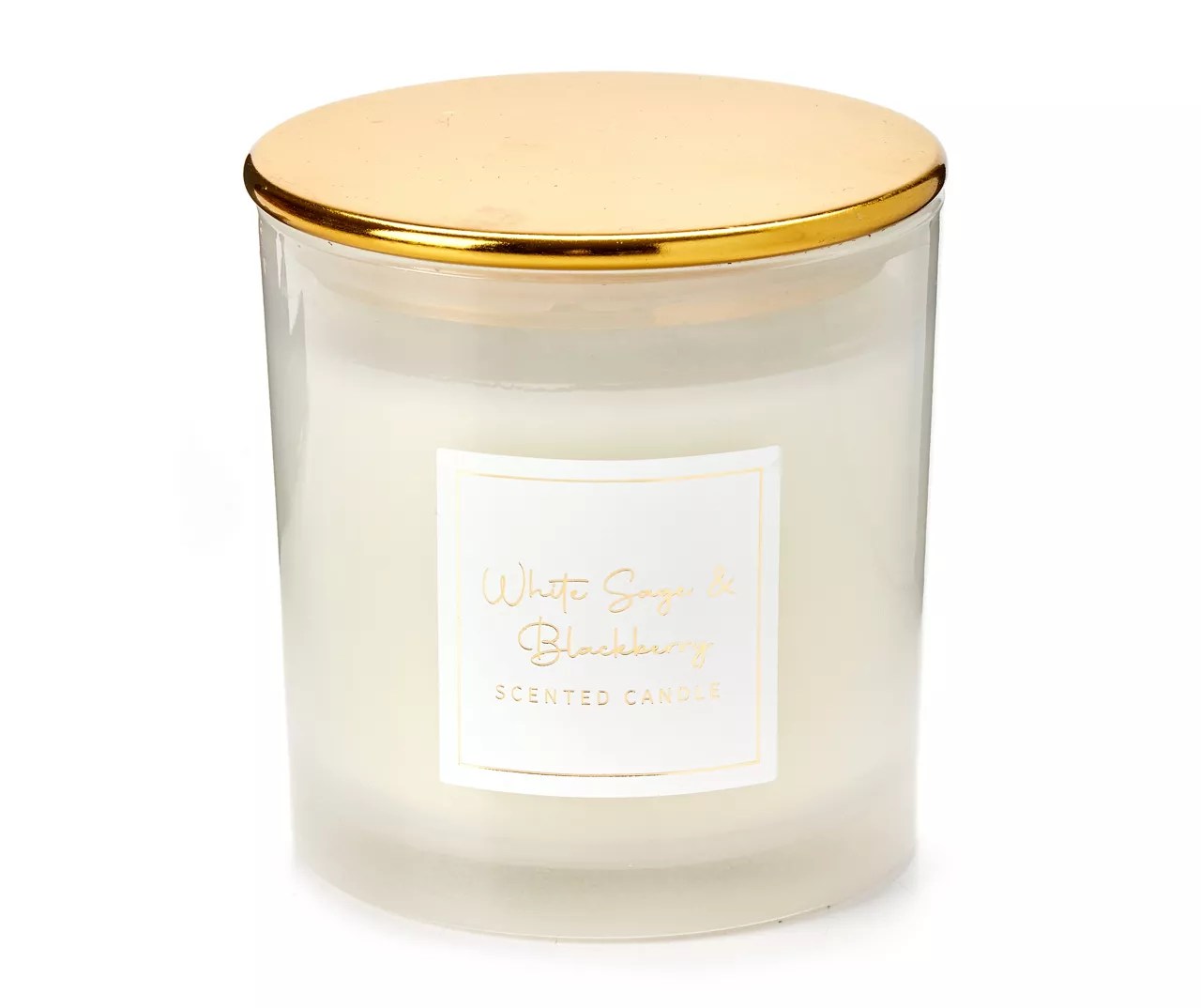 Real Living White Sage & Blackberry White Jar Candle, 13 oz. Big Lots