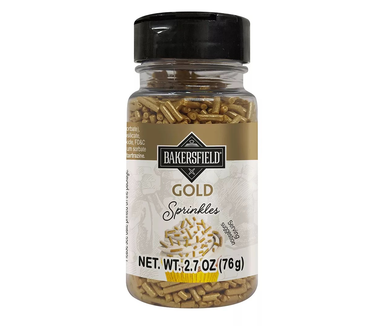 Bakersfield Gold Sprinkles, 2.7 Oz. Big Lots