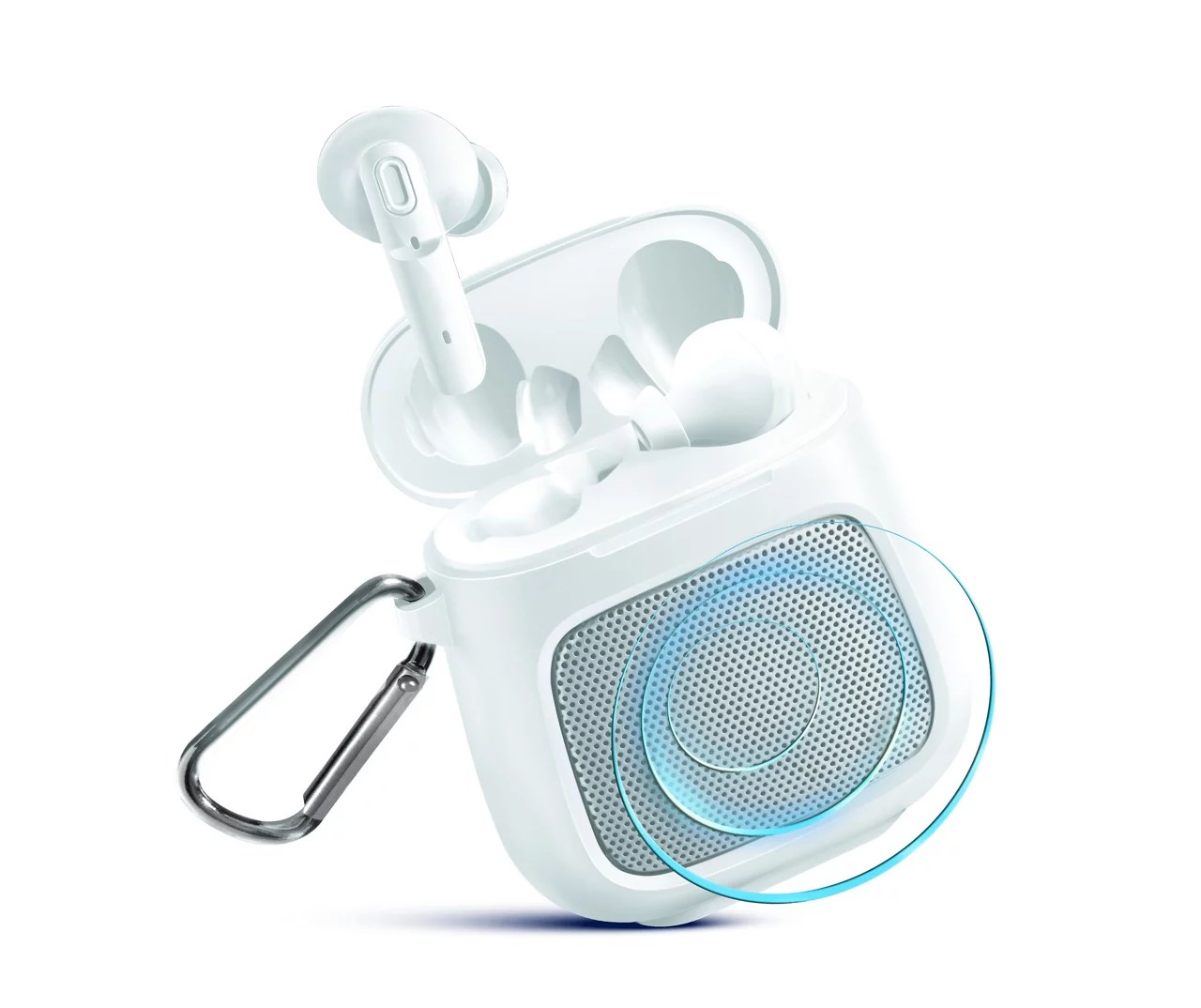 Art + Sound White 2-in-1 True Wireless Earbuds With Speaker Case | Big Lots