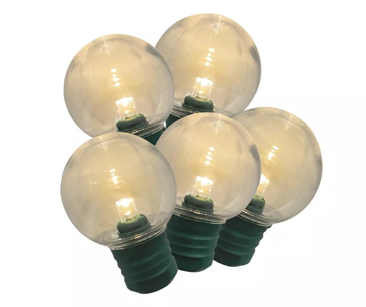 Winter Wonder Lane Warm White G30 LED Light Wheel Set, 70Lights Big Lots