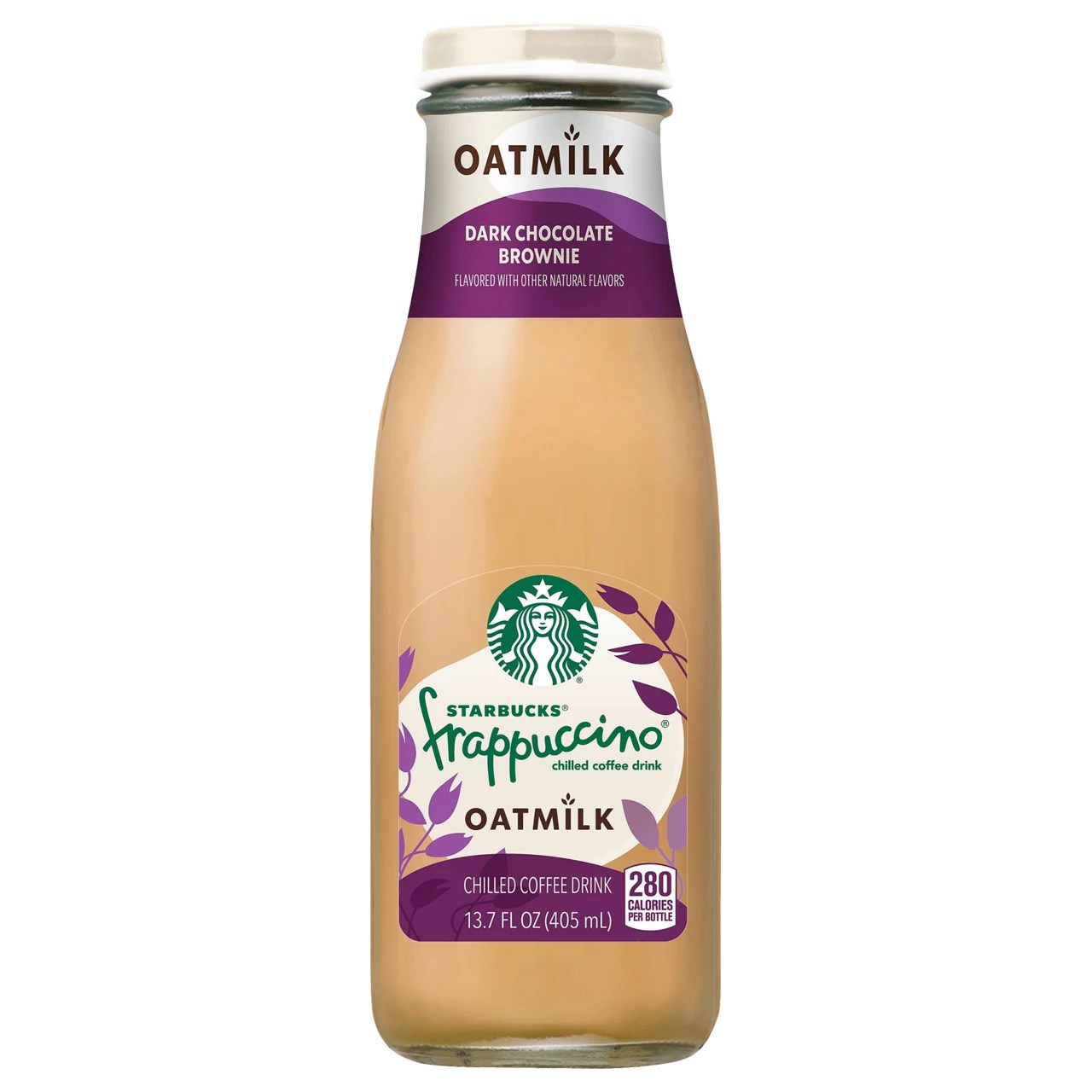 Starbucks Dark Chocolate Brownie Oatmilk Chilled Frappuccino Drink, 13.7 Oz. Big Lots