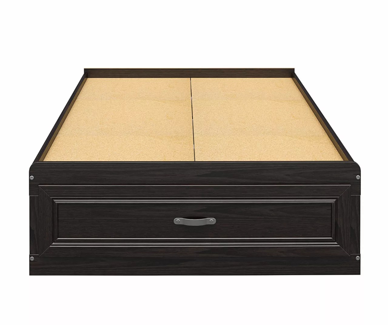 Ameriwood Andover Oak Espresso Twin Storage Platform Bed Base Big Lots